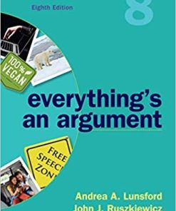 Everything8217s an Argument with Readings 8th