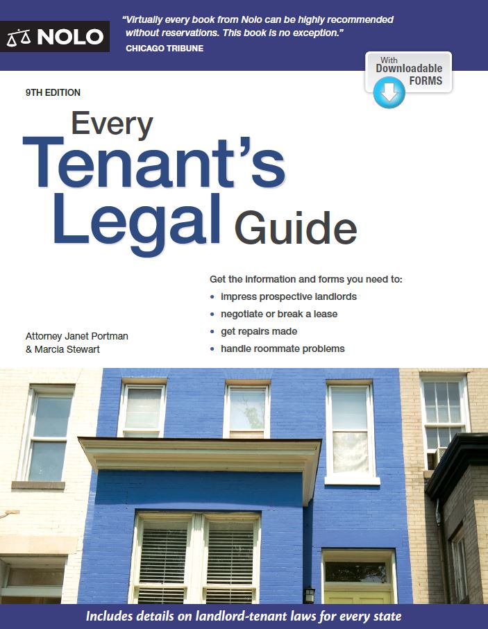 Every Tenant8217s Legal Guide 9th 9E Janet Portman