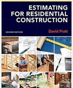 Estimating For Residential Construction 2Nd