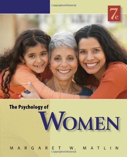The Psychology Of Women 7Th