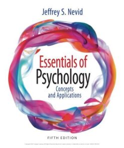 Essentials Of Psychology Concepts And Applicationsth 5Th
