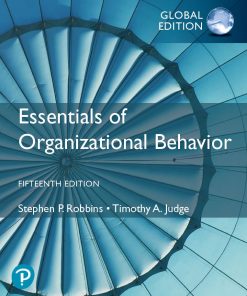 Essentials of Organizational Behavior 15th 15E Stephen Robbins