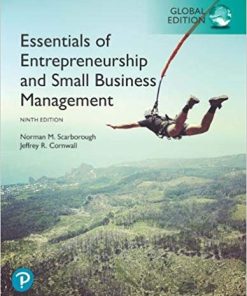 Essentials of Entrepreneurship and Small Business Management 9th Global