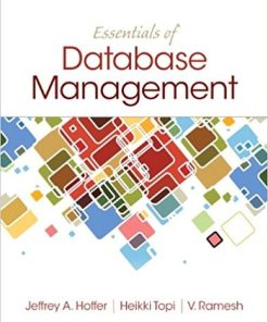 Essentials of Database Management by Jeffrey A Hoffer