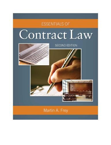 Essentials Of Contract Law 2Nd