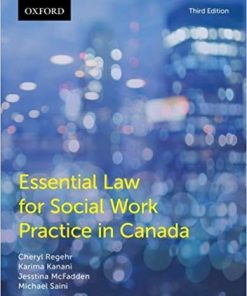 Essential Law for Social Work Practice in Canada 3rd