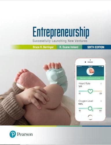 Entrepreneurship Successfully Launching New Ventures 6th
