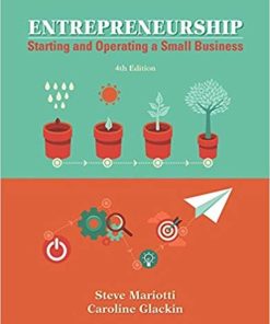 Entrepreneurship Starting and Operating A Small Business 4th