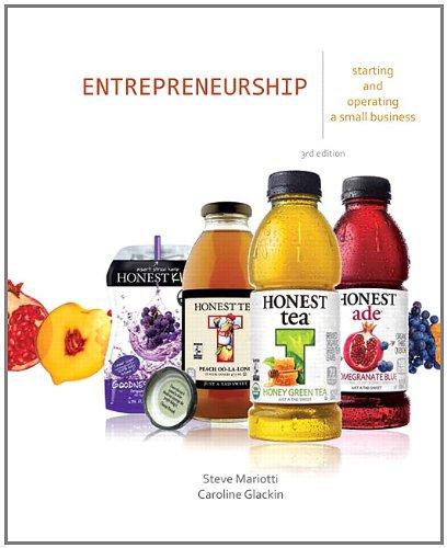 Entrepreneurship Starting And Operating A Small Business 3Rd