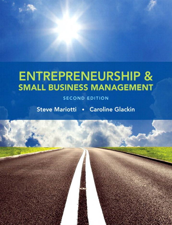 Entrepreneurship and Small Business Management 2nd 2E