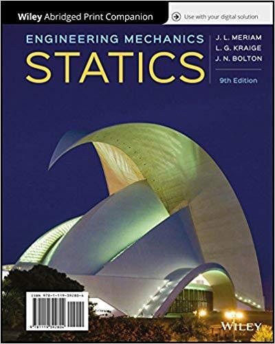 Engineering Mechanics Statics 9Th