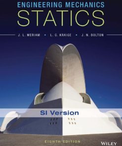 Engineering Mechanics Statics 8th 8E Meriam