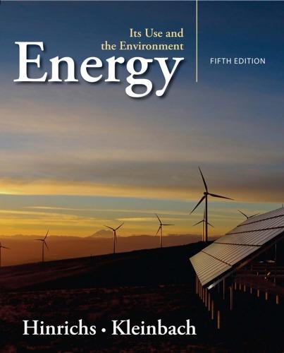Energy Its Use And The Environment 5Th