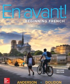 En Avant Beginning French 2nd 2E Bruce Anderson