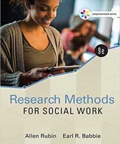 Empowerment Series Research Methods for Social Work 9th