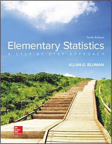 Elementary Statistics A Step By Step Approach 10th