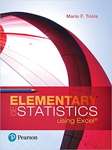 Elementary Statistics Using Excel 6th