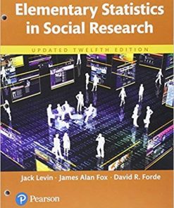 Elementary Statistics in Social Research Updated 12th