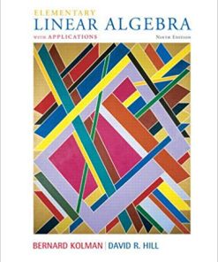 Elementary Linear Algebra with Applications 9th