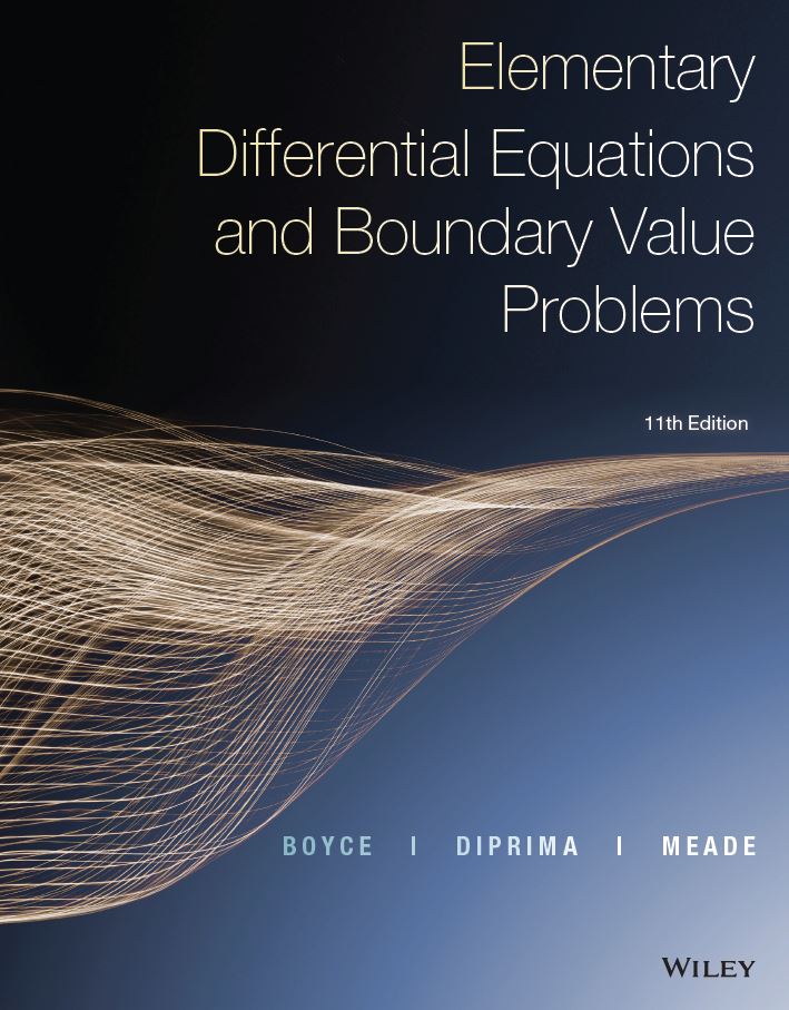 Elementary Differential Equations and Boundary Value Problems 11th