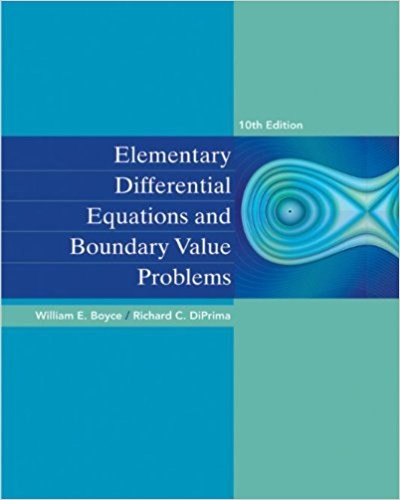Elementary Differential Equations 10th