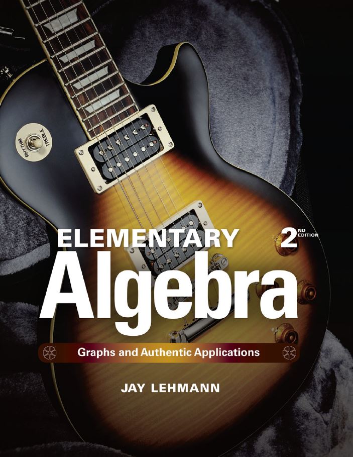 Elementary Algebra 2nd 2E Jay Lehmann