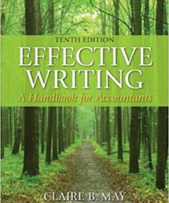 Effective Writing A Handbook for Accountants 10th