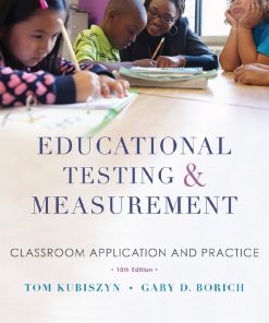 Educational Testing and Measurement 10th 10E