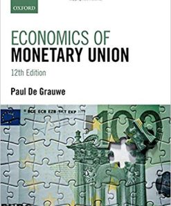 Economics of Monetary Union 12th by Paul De Grauwe