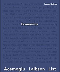 Economics 2nd by Daron Acemoglu