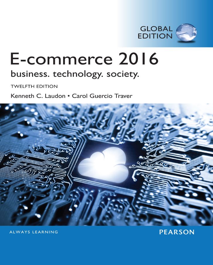 ECommerce 2016 business technology society 12th 12E