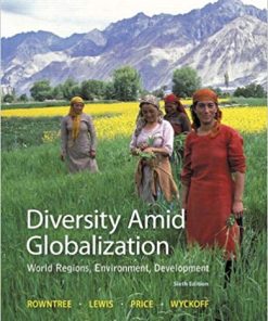 Diversity Amid Globalization World Regions Environment Development 6th