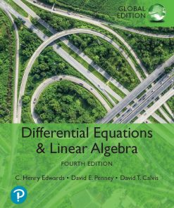 Differential Equations and Linear Algebra 4th 4E Henry Edwards