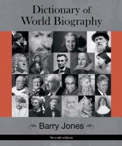 Dictionary Of World Biography 7Th