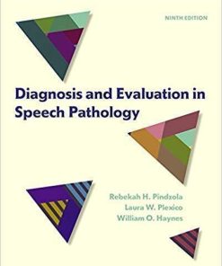 Diagnosis And Evaluation In Speech Pathology 8Th