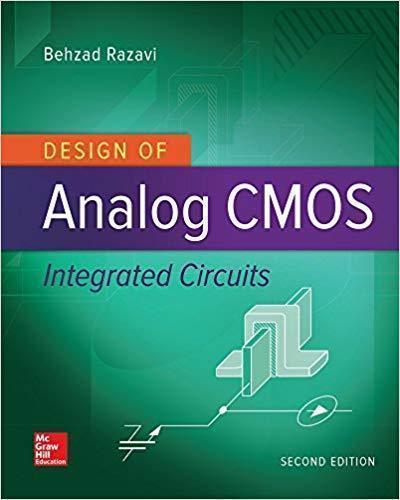 Design Of Analog Cmos Integrated Circuits 2Nd