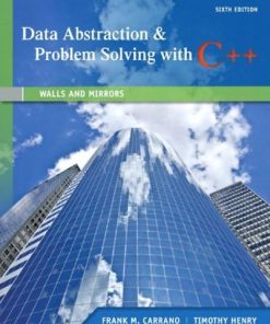 Data Abstraction Problem Solving With C 6Th