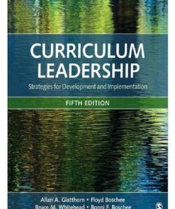 Curriculum Leadership Strategies For Development And Implementation 5Th