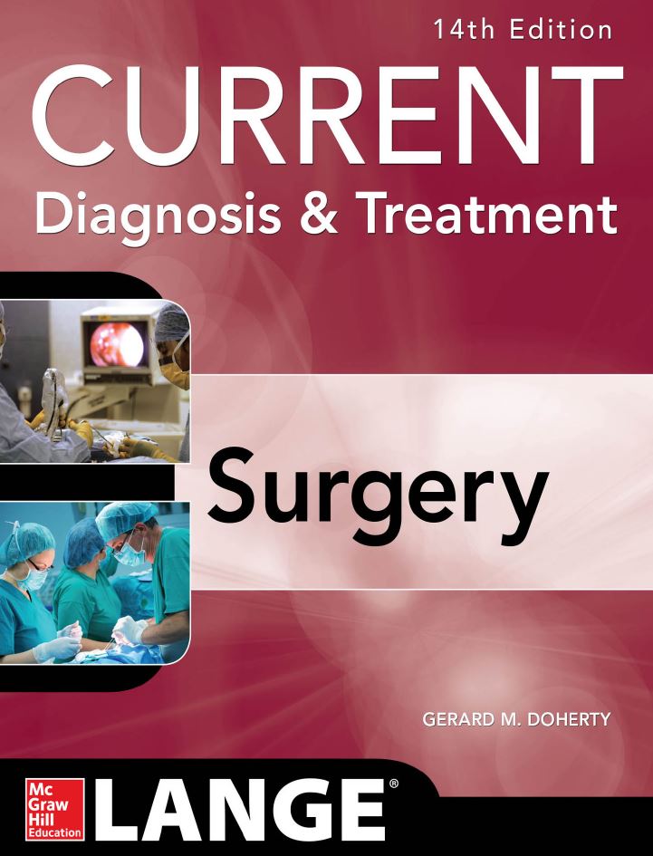 Current Diagnosis and Treatment Surgery 14th 14E