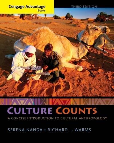 Culture Counts A Concise Introduction To Cultural Anthropology 3Rd