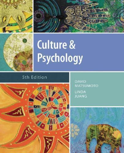 Culture And Psychology 5Th