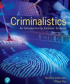 Criminalistics An Introduction to Forensic Science 13th 13E