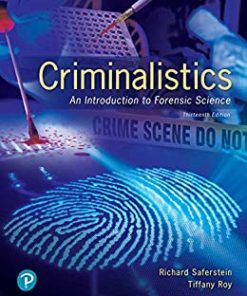 Criminalistics An Introduction to Forensic Science 13th