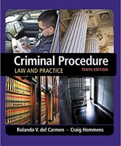 Criminal Procedure Law and Practice 10th