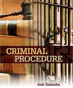 Criminal Procedure 10th by Joel Samaha