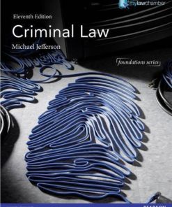 Criminal Law 11th Michael Jefferson