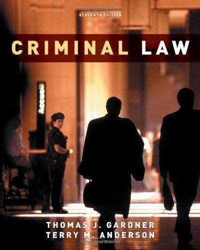 Criminal Law 11Th Gardner