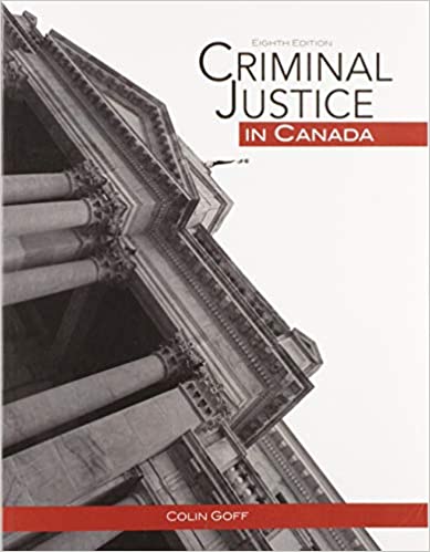 Criminal Justice in Canada 8th