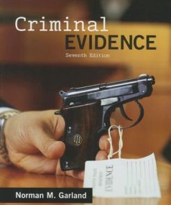Criminal Evidence 7Th
