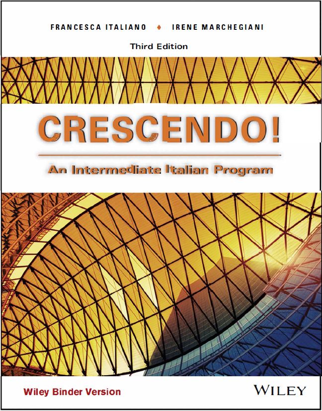 Crescendo An Intermediate Italian Program 3rd 3E